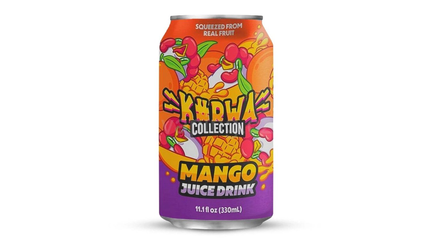Kurwa Collection - Nealkoholický nápoj MANGO JUICE DRINK