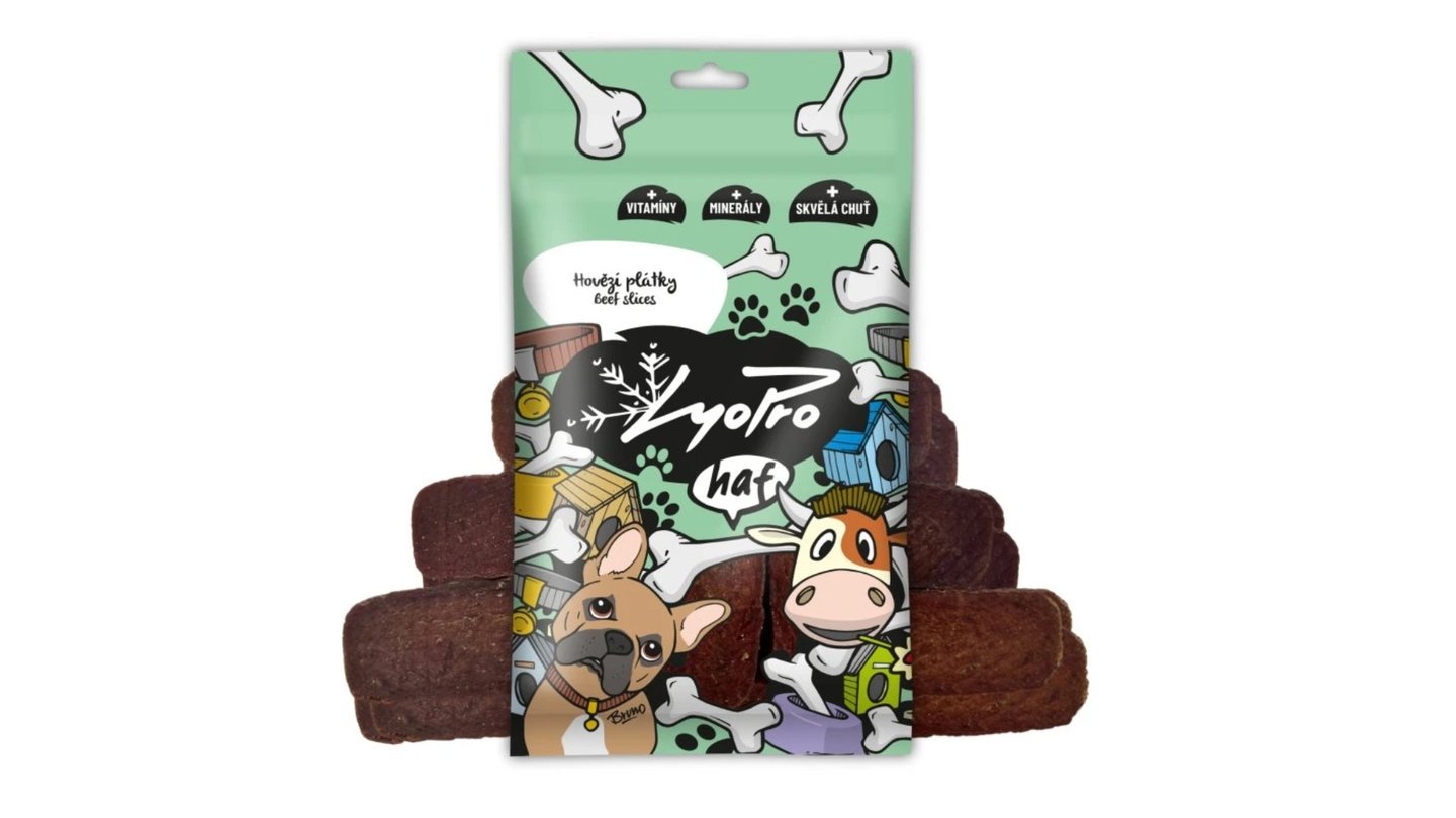 Hovězí plátky sušené mrazem (LyoPro)