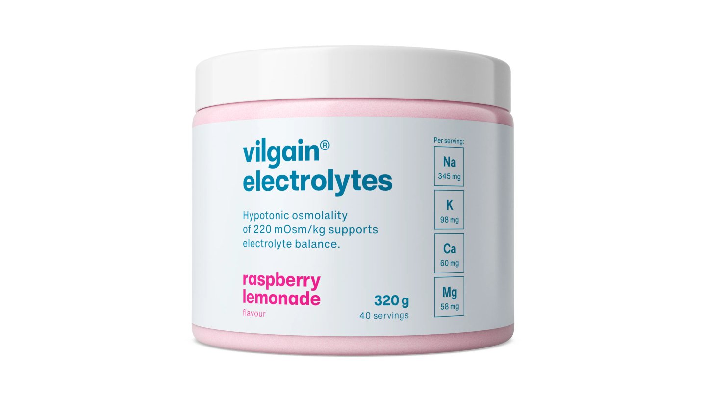 Vilgain Elektrolyty - Malinová limonáda 320g