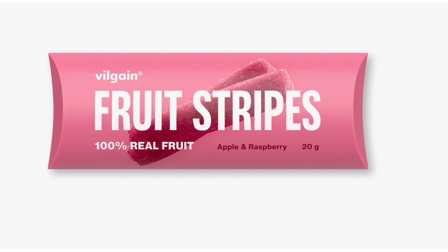 	Vilgain Fruit Stripes - Jablko/Malina