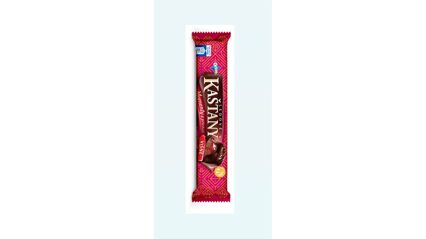 Orion Kaštany Tyčinka čokoládová višeň 45 g