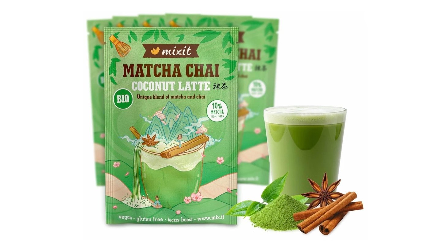 Bio Matcha Chai Coconut Latte