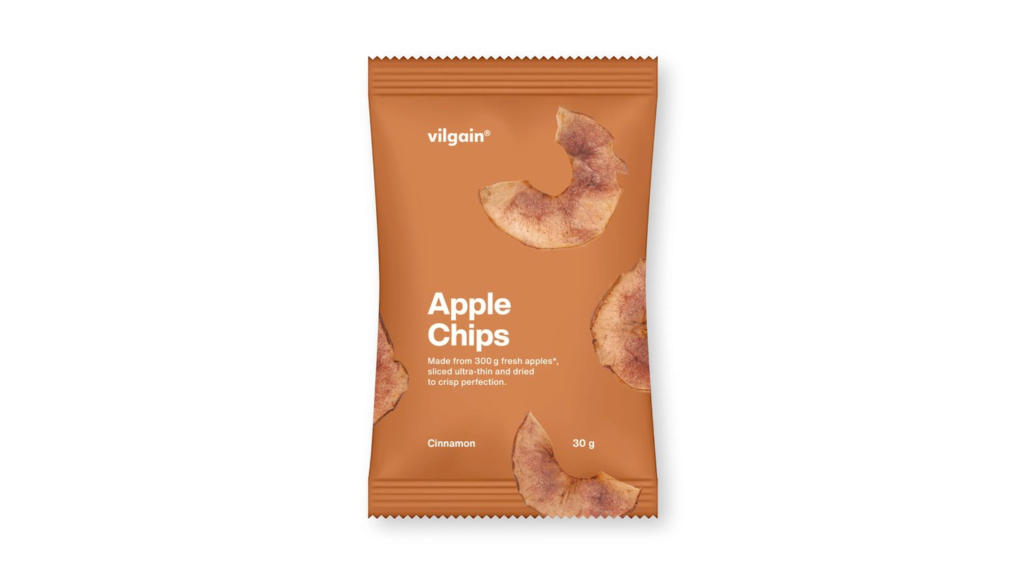 Vilgain jablečné chipsy 30g