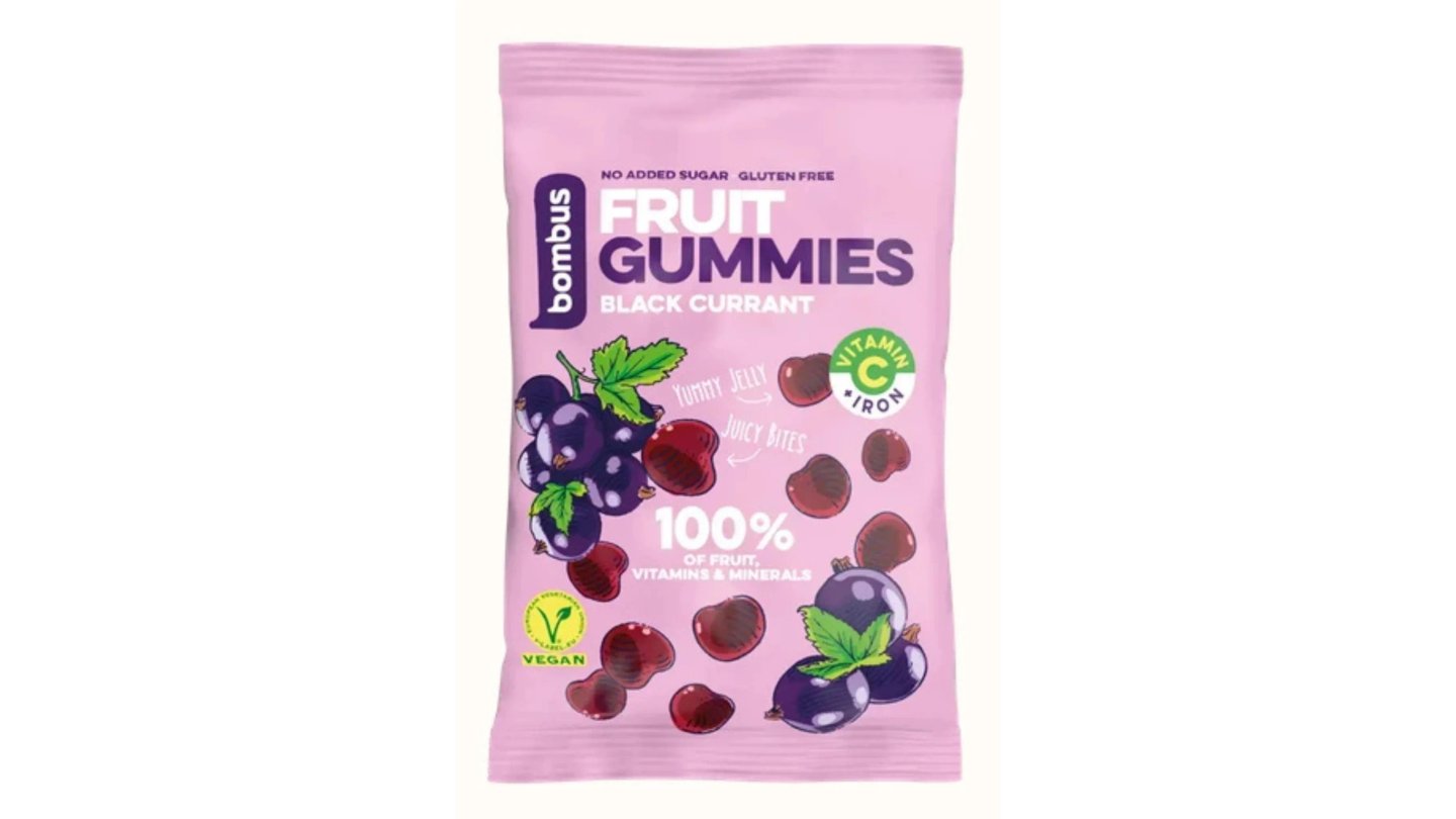 Fruit gummies černý rybíz 30g