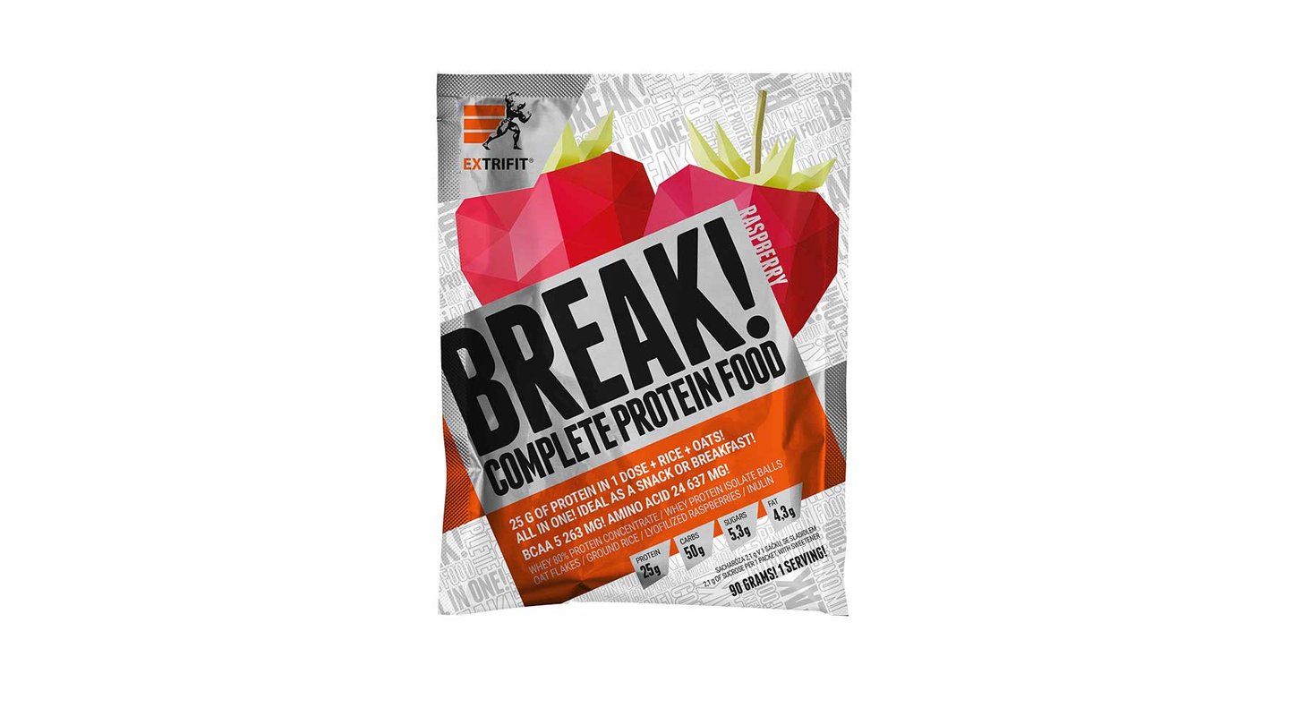 BREAK instantní proteinová kaše - malina 90g