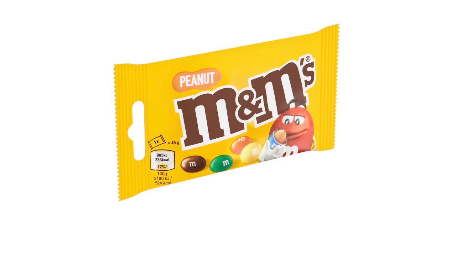 M&M arašídové