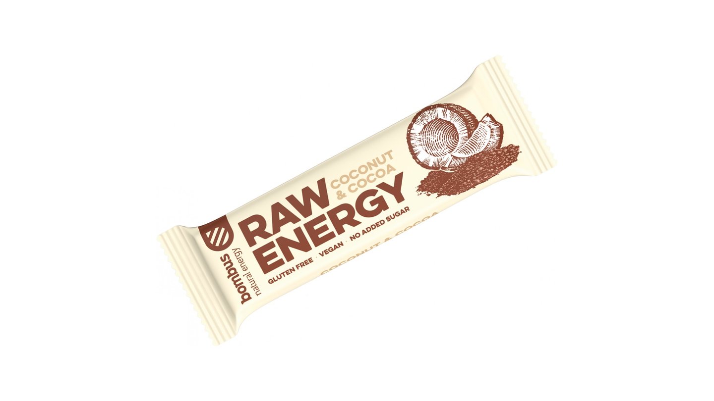 Raw Energy kokos+kakao 50g