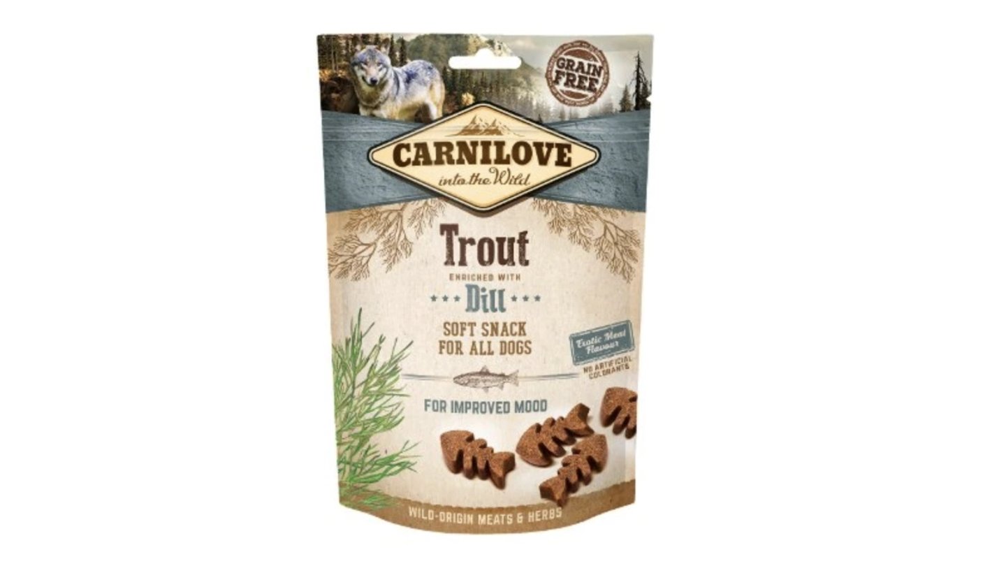 Carnilove Dog Semi Moist Snack Trout&Dill 200g