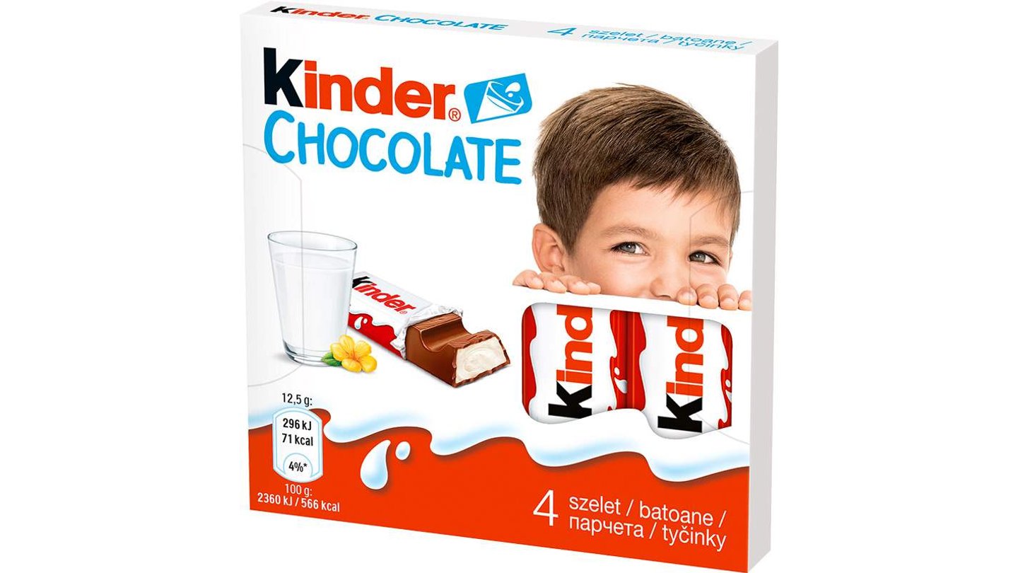 Kinder Čokoláda 50g T4