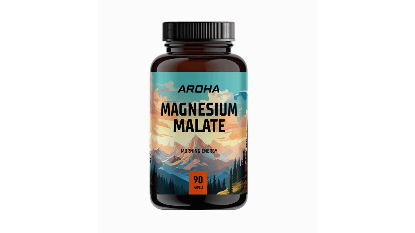 Magnesium Malate - AROHA - 90 kapslí