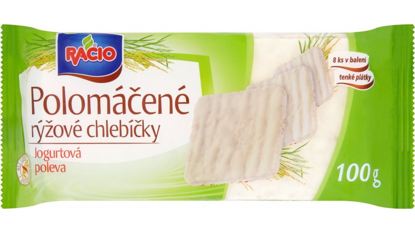 Rýžové chlebíčky s jogurtem / Rice Crisps with Yoghurt