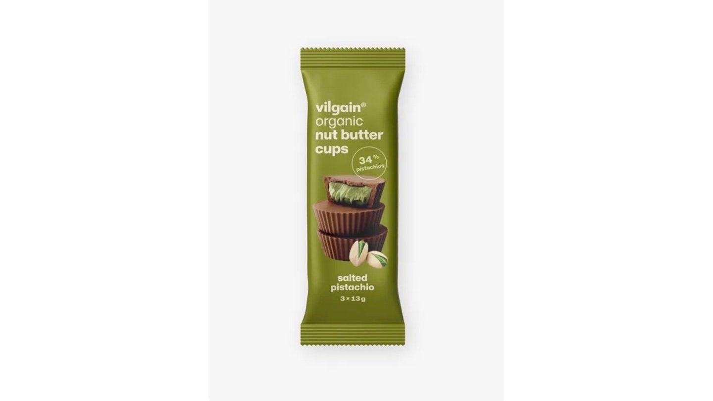 Vilgain Nut Butter Cups BIO Pistácie 