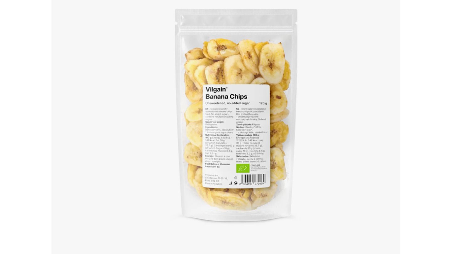 Banánové chipsy ⁠–⁠ 120 g