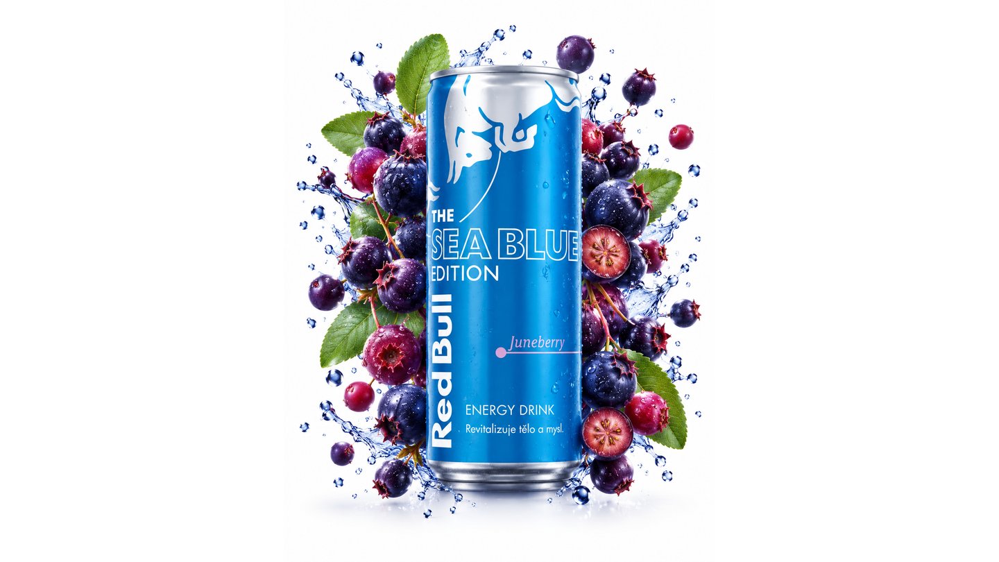 Red Bull SEA BLUE 250ml.