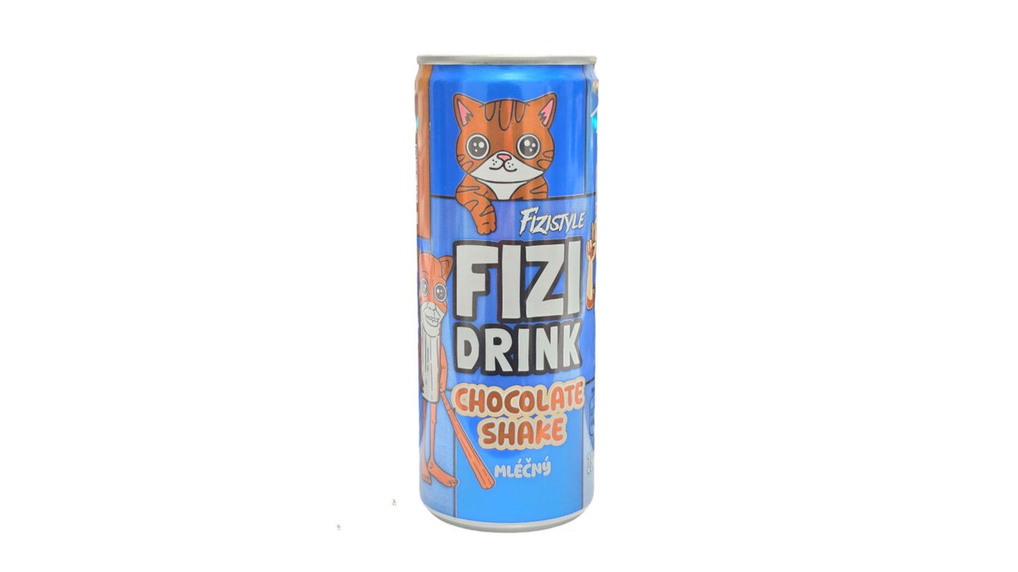 Fizi drink Chocolate Shake Mléčný 250ml