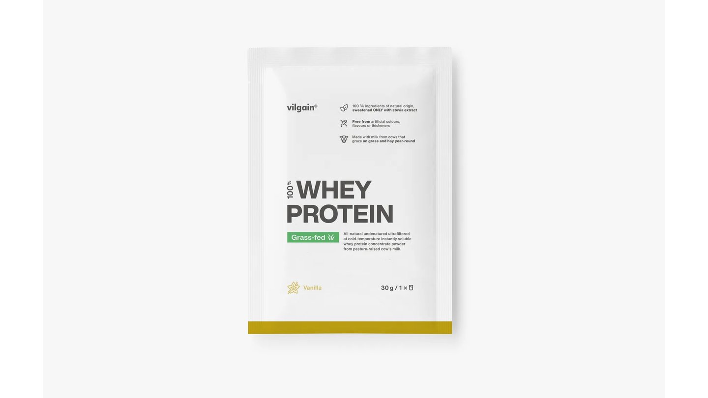 Grass-Fed Whey Protein - 30g - Vanilka