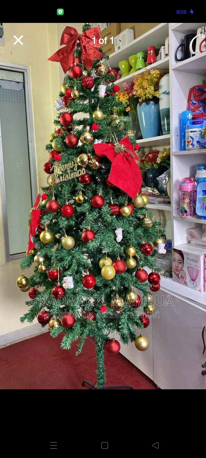 Cypress artificial Christmas Tree 3