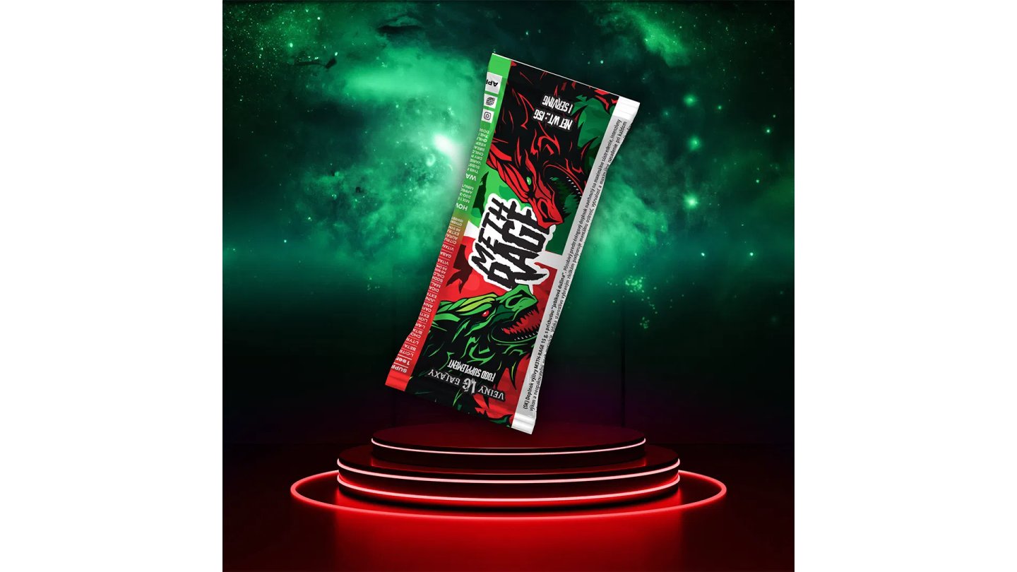 METH-RAGE (broskev) – vzorek 15g