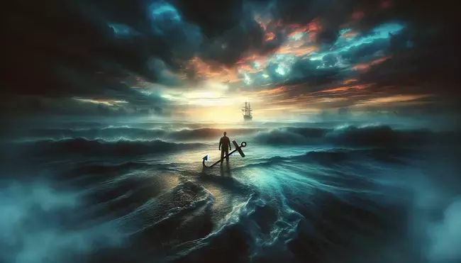 The meaning of Anchor by Novo Amor AI interpretation of Anchor by Novo Amor
