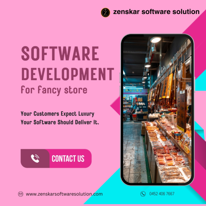 software development for fancy store