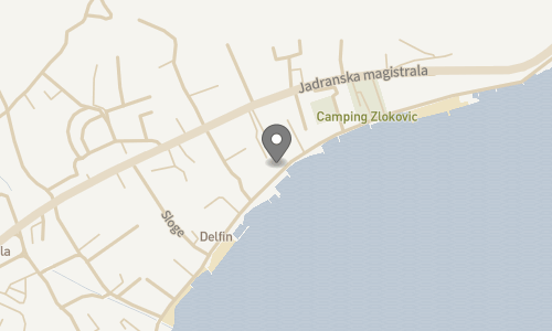 Lokation for Carine Hotel Delfin
