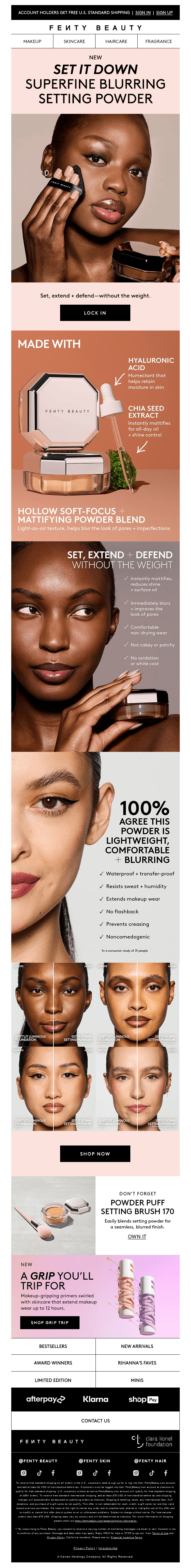 Here To Mattify Blur Lock Your Makeup In All Day