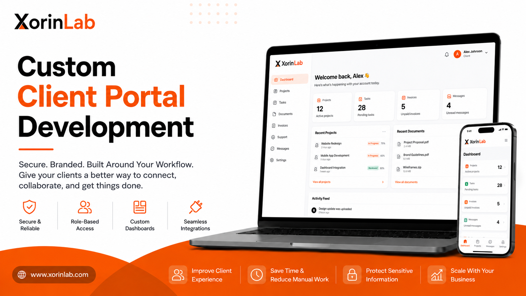 Custom Client Portal Development