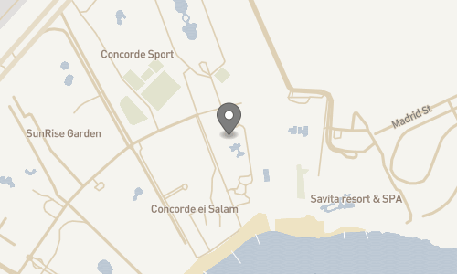 Lokation for DoubleTree by Hilton Sharks Bay