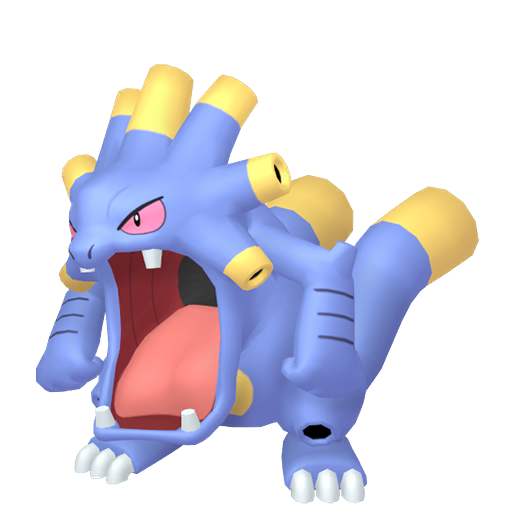 Exploud - Normal type Pokemon from Pokemon Sword and Shield with stats, moves, and evolution data