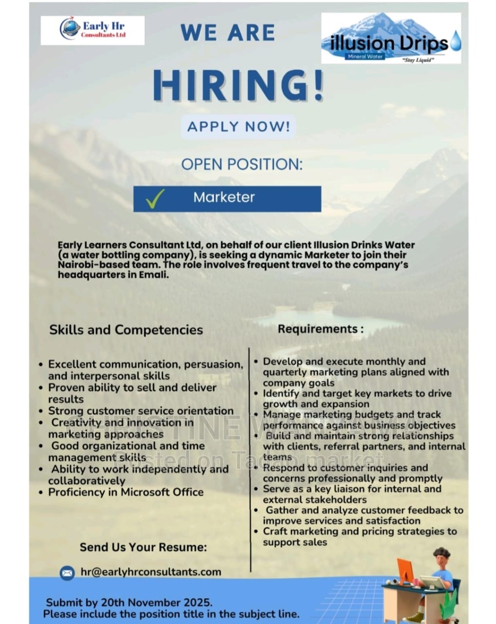 Open position in marketing 3