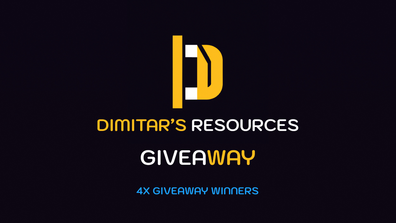 Dimitar's resources Giveaway