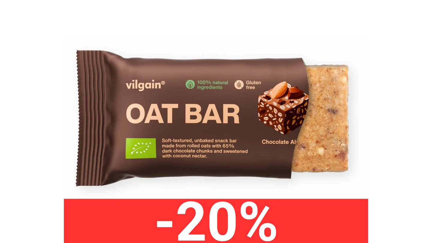 Oat Bar BIO – mandle a čokoláda 50 g