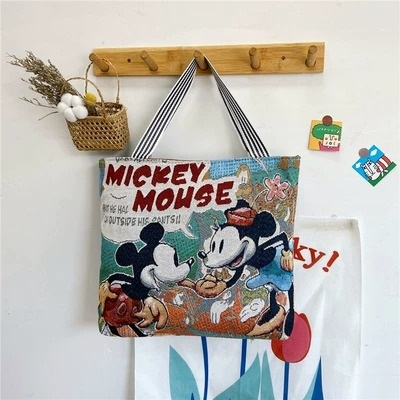 BDyana Ladies Fasionable Cartoon Canvas High Quality Soft Fabrics Printed Bag | Ladies Fasionable Canvas High Quality Soft Fabrics Printed Bag