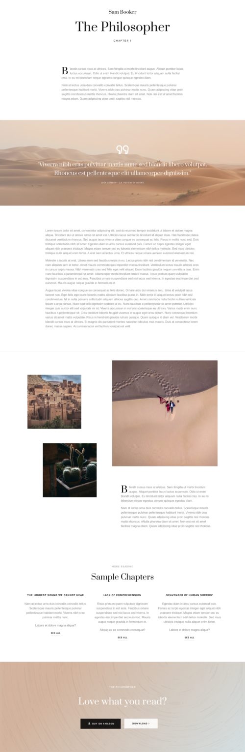 Self Published Author