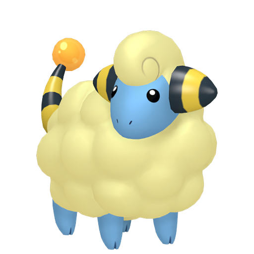 Mareep - Electric type Pokemon from Pokemon X and Y with stats, moves, and evolution data
