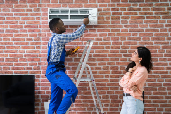 Split AC Installation in Ajman - Al Maarefa Services