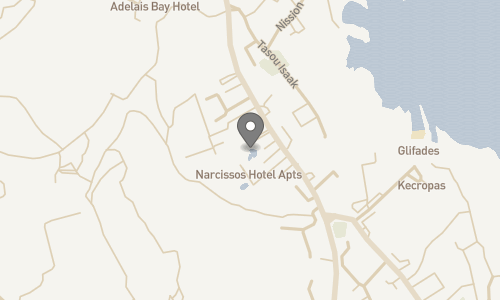 Lokation for Narcissos Waterpark Resort