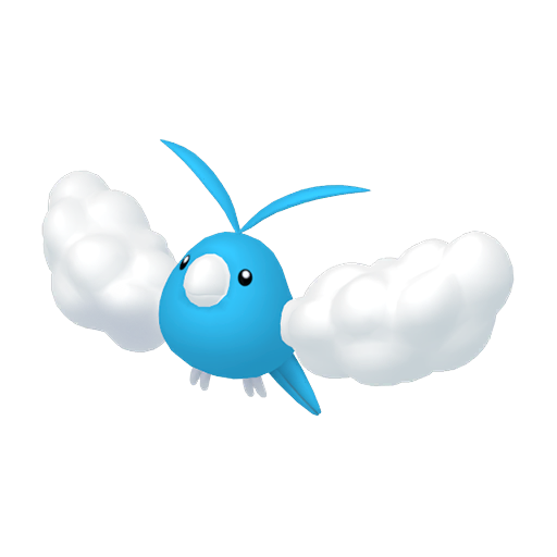 Swablu - Normal/Flying type Pokemon from Pokemon Sword and Shield with stats, moves, and evolution data