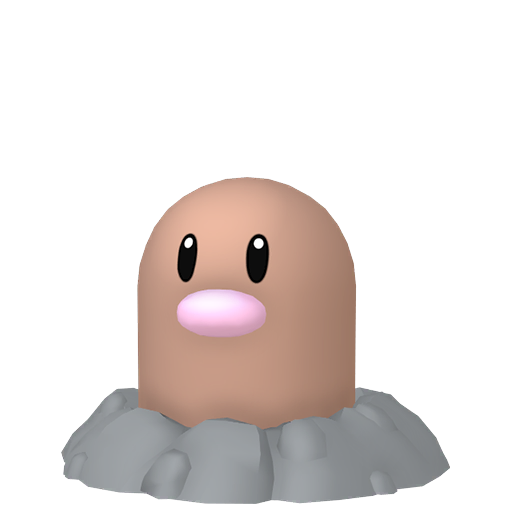 Diglett - Ground type Pokemon