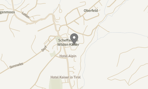 Lokation for Garni Hotel Alpin