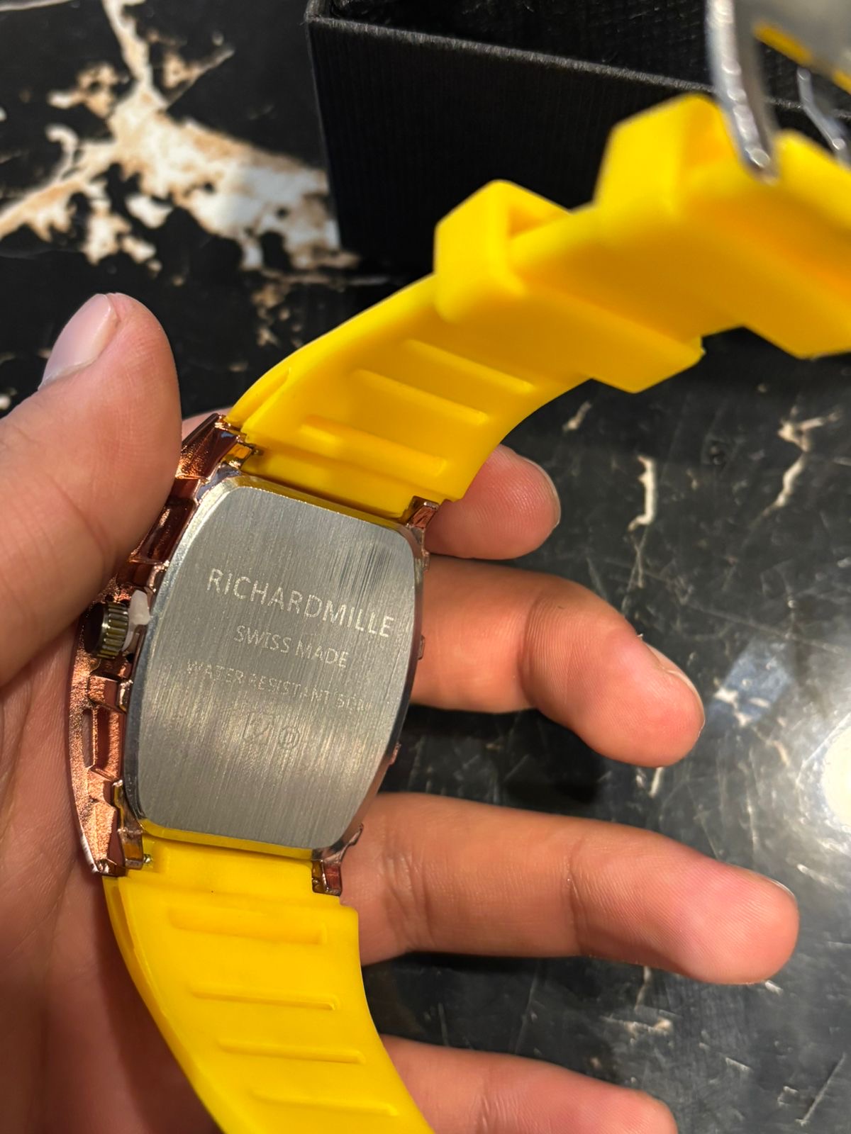 Richard Mille RM 052 'Skull' Tourbillon in rose gold.  3