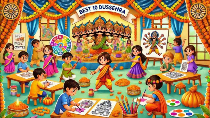 Best 10 Dussehra Activities for Kindergarten Students