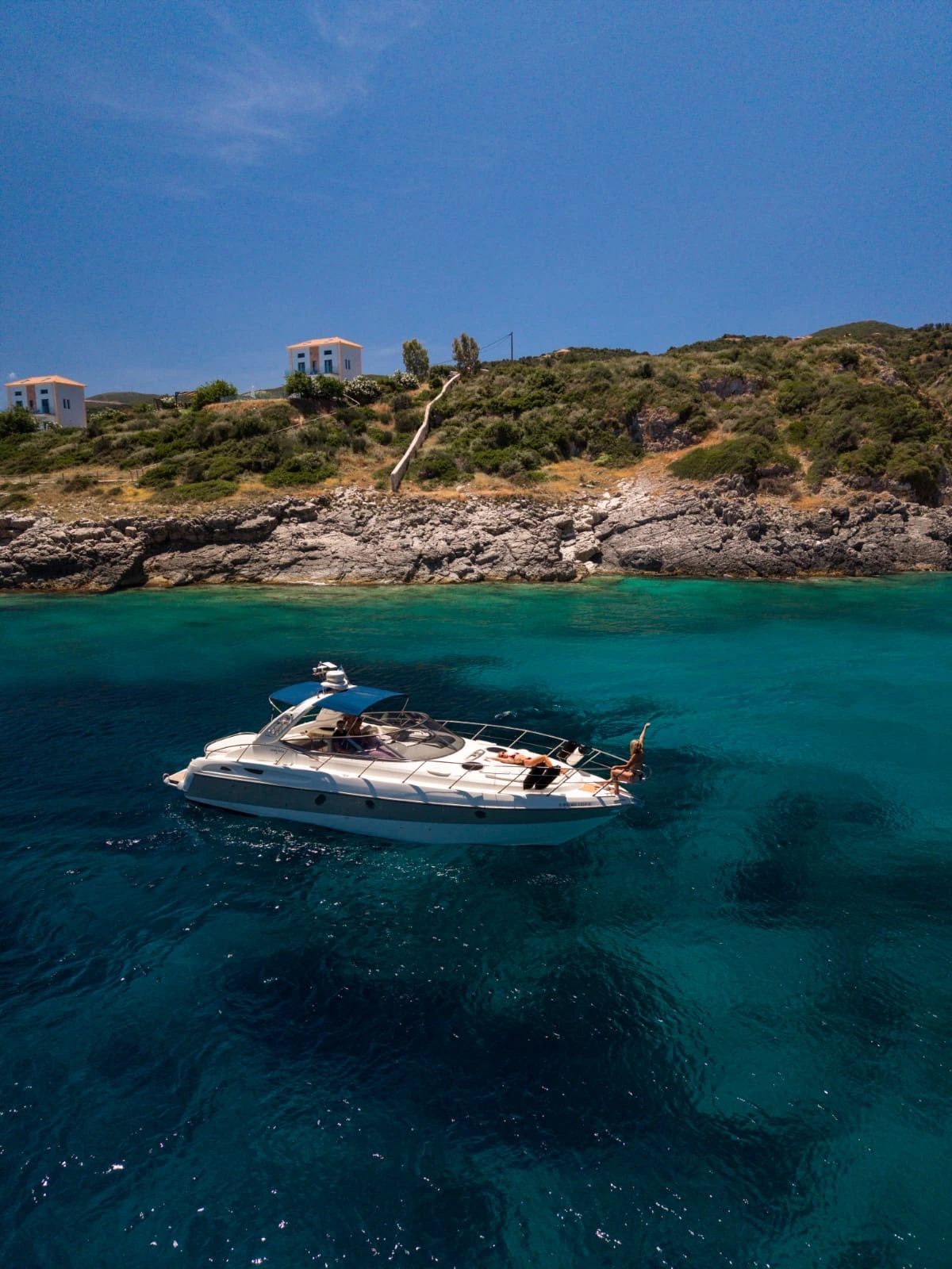 Half-Day Private Yacht Cruise – North Zakynthos (Cranchi Luxury Yacht)  — 4