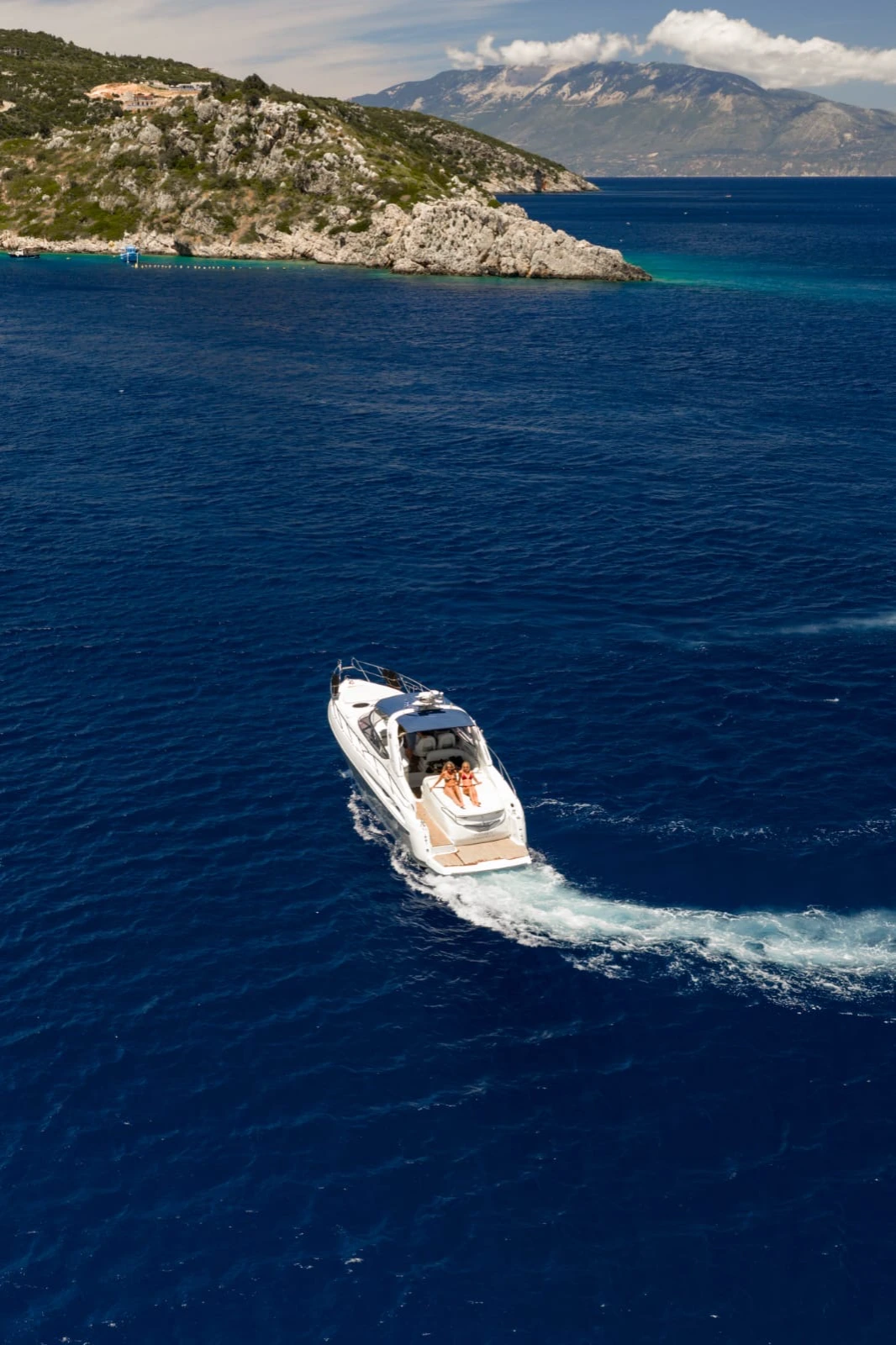 Full-Day Private Yacht Cruise – North & South Zakynthos ( Luxury Yacht Cranchi)  — 2