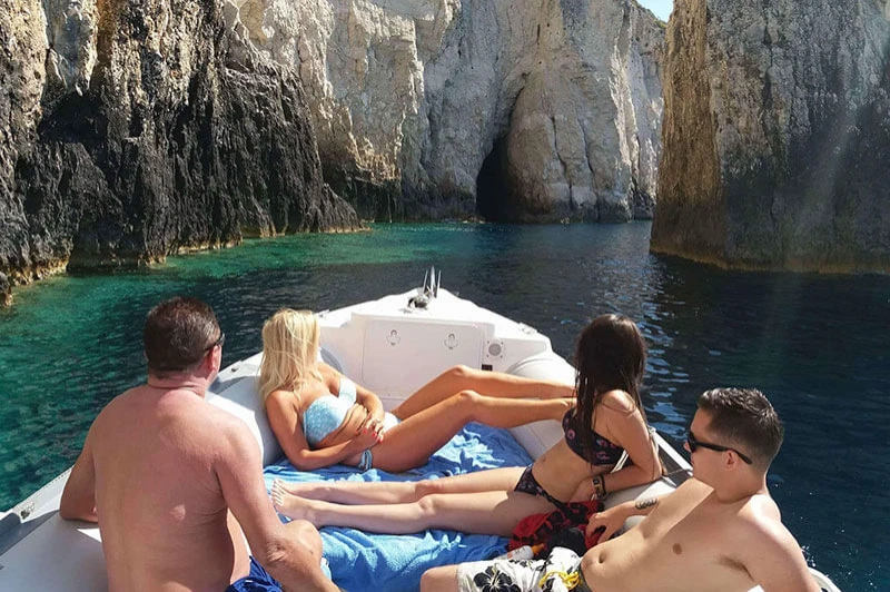 CRUISE TO SHIPWRECK & BLUE CAVES — 4