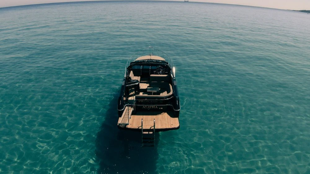 SHIPWRECK & BLUE CAVES (Agatha Yacht) — 1