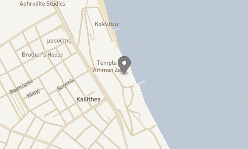 Lokation for Ammon Zeus Hotel