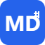 Markdown Cheat Sheet logo