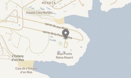 Lokation for Blau Punta Reina Family Resort