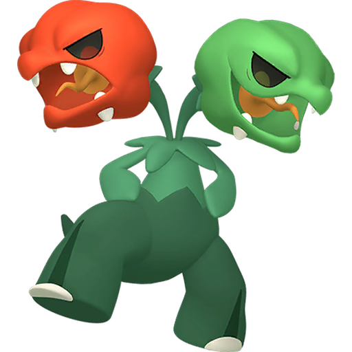 Scovillain - Grass/Fire type Pokemon from Pokemon Scarlet and Violet with stats, moves, and evolution data